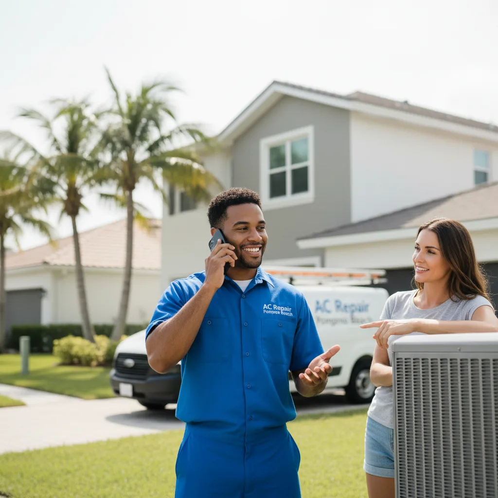 AC Repair Pompano Beach customer support in Lomira